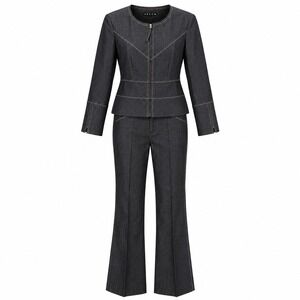 VESTI Corpcore Pant Suit Womens 8 Minimalist Office Siren Power Suit Luxury